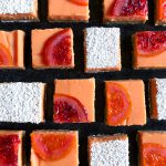 Blood Orange Bars with Rye Shortbread Crust