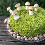 Moss Cake with Woodland Grapefruit Buttercream